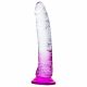 Lonely Lance - Suction Cup Dildo (Purple-Clear) 