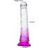 Lonely Lance - Suction Cup Dildo (Purple-Clear) 