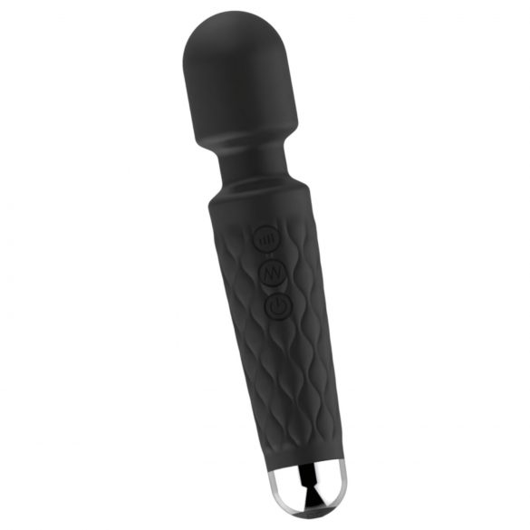 Lonely 20 Function Rechargeable Massager Vibrator (Black) 