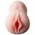 Lonely 2in1 - Artificial Vagina and Mouth Masturbator (Natural) 