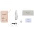 Marilyn Monroe Womanizer - Rechargeable Clitoral Stimulator (White) 