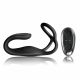 Rocks-Off - Rechargeable, Wireless Anal Vibrator with Penis Ring (Black) 