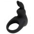 Happyrabbit Vibrating Cock Ring - Rechargeable (Black) 