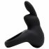 Happyrabbit Vibrating Cock Ring - Rechargeable (Black) 