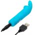 Happy Rabbit Bullet - Rechargeable Rabbit Vibrator (Blue) 