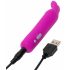 Happy Rabbit Bullet - Rechargeable Rabbit Vibrator (Purple) 