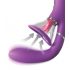 Fantasy For Her - 4-Motor G-Spot and Clitoral Vibrator (Purple) 