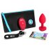 B-Vibe Heart - Rechargeable Remote-Controlled Anal Vibrator (Red)