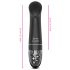 Mystim Right on Ron E-Stim - Rechargeable Electro G-Spot Vibrator (Black) 