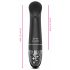 Mystim Right on Ron E-Stim - Rechargeable Electro G-Spot Vibrator (Black) 