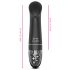 Mystim Right on Ron E-Stim - Rechargeable Electro G-Spot Vibrator (Black) 