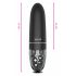 mystim Sleek Freak E-Stim - Rechargeable Electro Rod Vibrator (Black) 