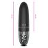 Mystim Sleak Freak E-Stim - Rechargeable Electro Wand Vibrator (Black)