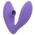 ROMP Reverb - Air Wave 2-in-1 G-spot Vibrator (Purple) 