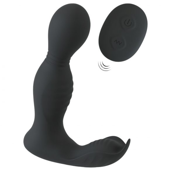 Rebel - Remote Controlled 2-in-1 Prostate Vibrator (Black)