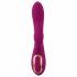 Javida - 3-in-1 Beaded Rotating Vibrator (Purple) 