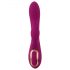 Javida - 3-in-1 Beaded Rotating Vibrator (Purple) 