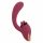 Javida - dual-purpose tongue vibrator (burgundy) 