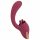 Javida - dual-purpose tongue vibrator (burgundy) 