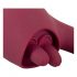 Javida - dual-purpose tongue vibrator (burgundy) 