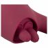 Javida - dual-purpose tongue vibrator (burgundy) 