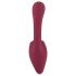 Javida - dual-purpose tongue vibrator (burgundy) 