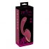 Javida - dual-purpose tongue vibrator (burgundy) 