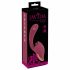 Javida - dual-purpose tongue vibrator (burgundy) 