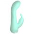 Cuties Mini 4 - Waterproof Bunny Vibrator with Rechargeable Battery (Green)