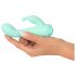 Cuties Mini 4 - Waterproof Bunny Vibrator with Rechargeable Battery (Green)