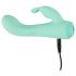 Cuties Mini 4 - Waterproof Bunny Vibrator with Rechargeable Battery (Green)