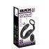 Black Velvets - Vibrating Ring & Anal Plug Set (Black)