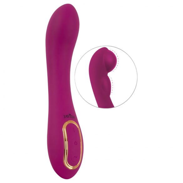 Javida - Dual-Point Inflatable Vibrator (Purple)