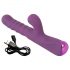 Javida - 3-in-1 Rabbit Vibrator (Purple)