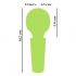 You2Toys Mini Wand - rechargeable massager vibrator (green)