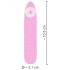 Cuties - mini vibrator (pink)