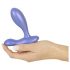 Smile - Vibrating Anal Plug (Blue)