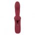 Javida 2-in-1 Rabbit Vibrator - Rechargeable (Red) 