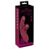 Javida 2-in-1 Rabbit Vibrator - Rechargeable (Red) 