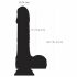 Naked Addiction - Rotating Thrusting Realistic Vibrator (Black) 