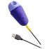 ROMP Free X - Battery Powered Air Pulse Clitoral Stimulator (Purple) 