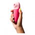 ROMP Shine X - Rechargeable Air Pulse Clitoral Stimulator (Pink) 