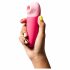 ROMP Shine X - Rechargeable Air Pulse Clitoral Stimulator (Pink) 