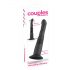 Couples Choice - G+P Point Thruster Vibrator (Black)