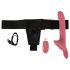 You2Toys - Strap-On Vibrator Set (Black-Mauve)