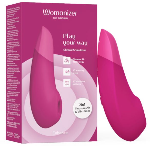 Womanizer Enhance - Air Pulse Clitoral Stimulator (Pink)