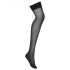 Obsessive S800 - Sexy Black Stockings - L/XL