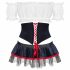 Slaviana Dirndl Bavarian Costume (4-piece) 