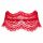 Obsessive Bergamore - Lace Choker with Chain (Red) S-L 