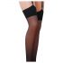 Passion ST001 - stockings (black)  - L/XL